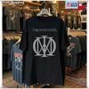 T-shirt Noir Unisexe Dream Theater Distance Over Time Logo de Groupe, Tailles S-5XL