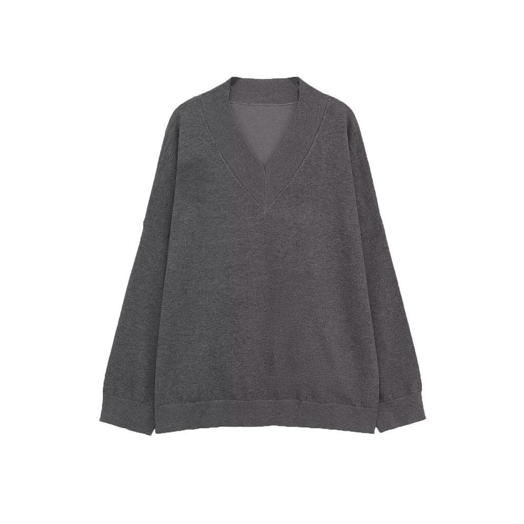 European and American style, new women's fashion, versatile, cross-border foreign trade wholesale loose knit sweater