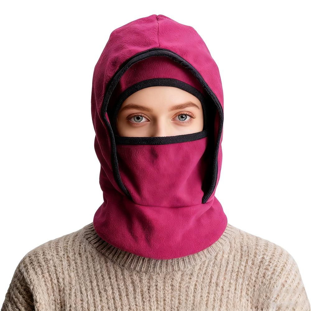 

Fashion 3-in-1 Design Balaclava Full Face Neck Warmer Ski Mask Caps Windproof Winter Hat Outdoor Sports Headwear красный