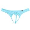 MFS Front Front Sexy Made In Turquoise [La Paume] T-back Shorts, Fabric, Open, Opening, T-back Bikini, Underwear, Japan, Men's,