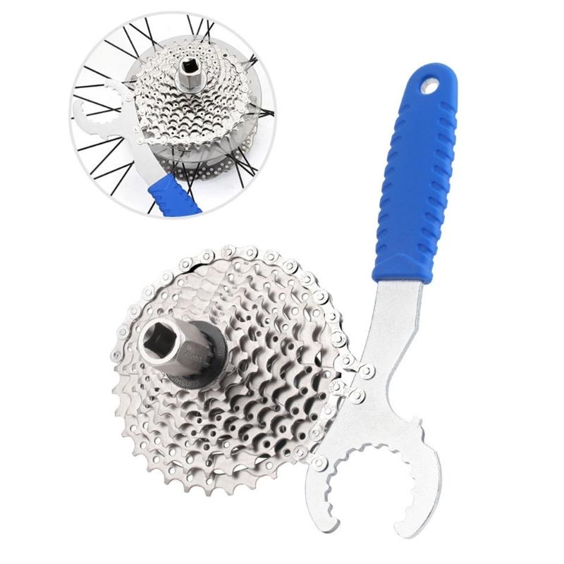 Bicycles Cassettes Flywheel Removal Tool With Chain Whip   Sprocket Remover Bike Chain Tool Bicycles Repair Tool
