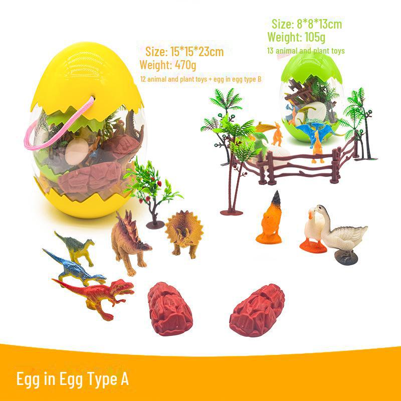 Dinosaur Egg Model: Unique Tyrannosaurus Rex Toy for Children