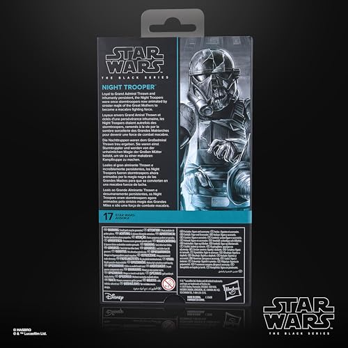 STAR WARS Black Series Night Trooper Ahsoka Premium Collectible 6-inch Action Figure