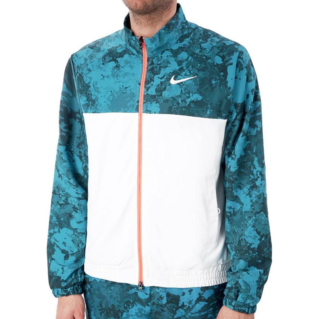 

Nike Jackets Men s Abyss Green Stand Collar Moderate Other DA4063-301 M