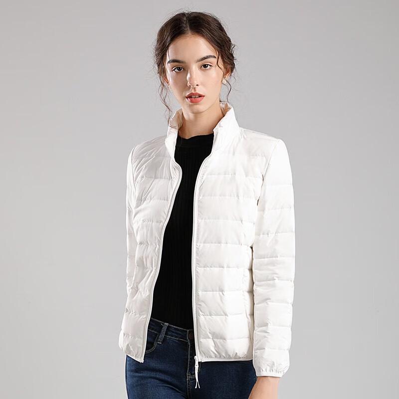 G·TENNA NB-82002 Women's Stand Collar Lightweight Down Jacket