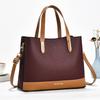 Fashionable Women's Shoulder Bag Hot Sale of The Season New Style Versatile Handbag PU Leather Large Capacity Female Tote Sac
