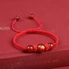 Chinese Snake Red String Bracelet Adjustable Charm Jewelry Luck Braided Rope Bracelet Suitable for Women and Men Present