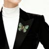 Versatile Retro Luxury Gradient Butterfly Brooch: Exquisite Embroidered Fashion Accessory