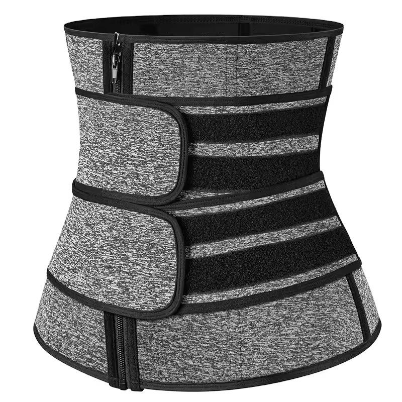 Waist Trainer Slimming Body Shaper Fitness Belt Weight Loss Fat Burning Sport Girdle Sweat Trimmer Workout Cincher Shapewear