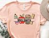 Custom Name Teacher Shirt, Personalized Teacher T-Shirt, Custom Teacher Tee, Gift For Teacher, Teacher Stuff Shirt, Cute Teaching Shirt