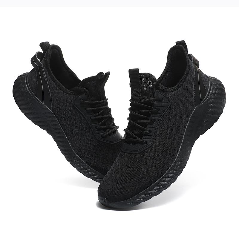 39-48 Black Casual Sports Shoes Casual Men's Shoes Lightweight Soft Bottom Casual Running Shoes