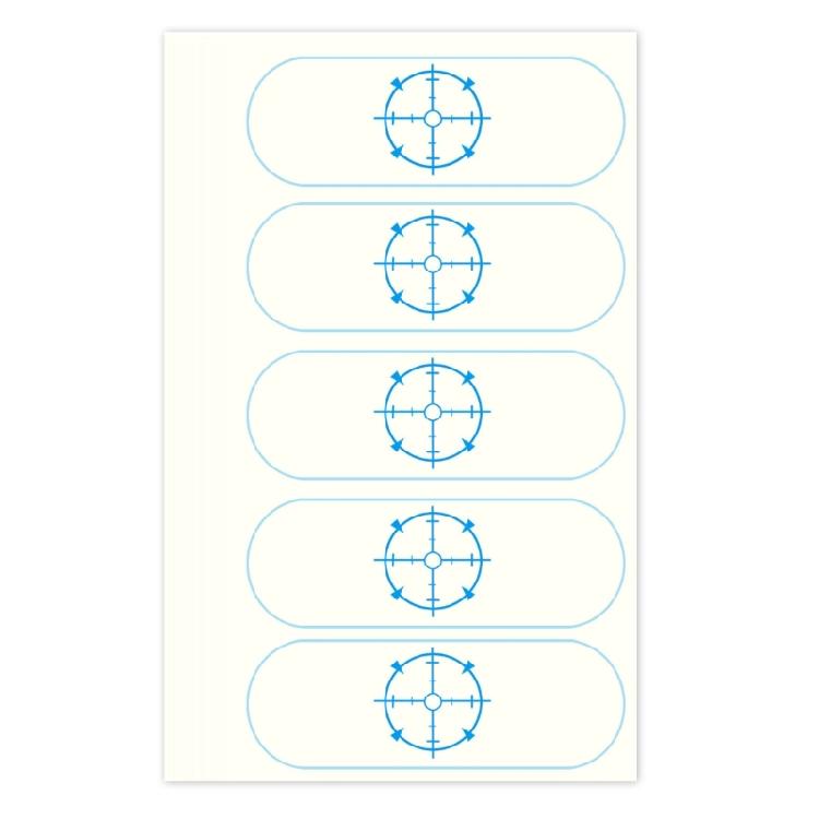 

Golf Swing Tape for Swing Practice Golf Impact Tape Labels Golf Impact Stickers Self-Teaching Sweet Training Aids