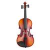 VEVOR Violin 4/4 355mm Full Size Fiddle Set Solidwood for Beginner Glossy Brown