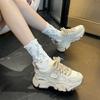 Fashion 2025 New Women's Sneakers Casual Women Mesh Breathable Thick Bottom Woman Sports Shoes Tennis Female Zapatos  Platform Shoes