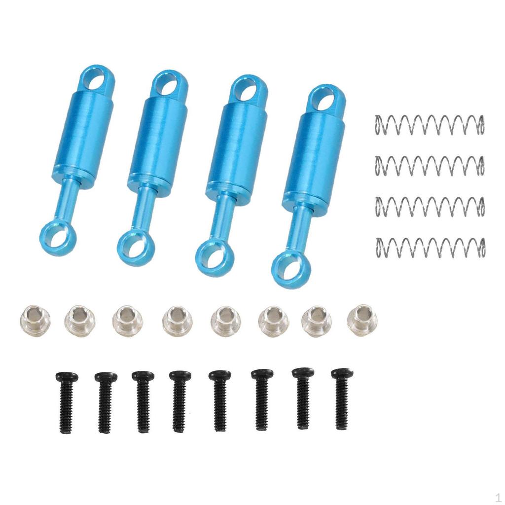 1/28 RC Car Replacement Metal Shock Absorber Upgrade Kit for 284131 K999 P939 P929 K979