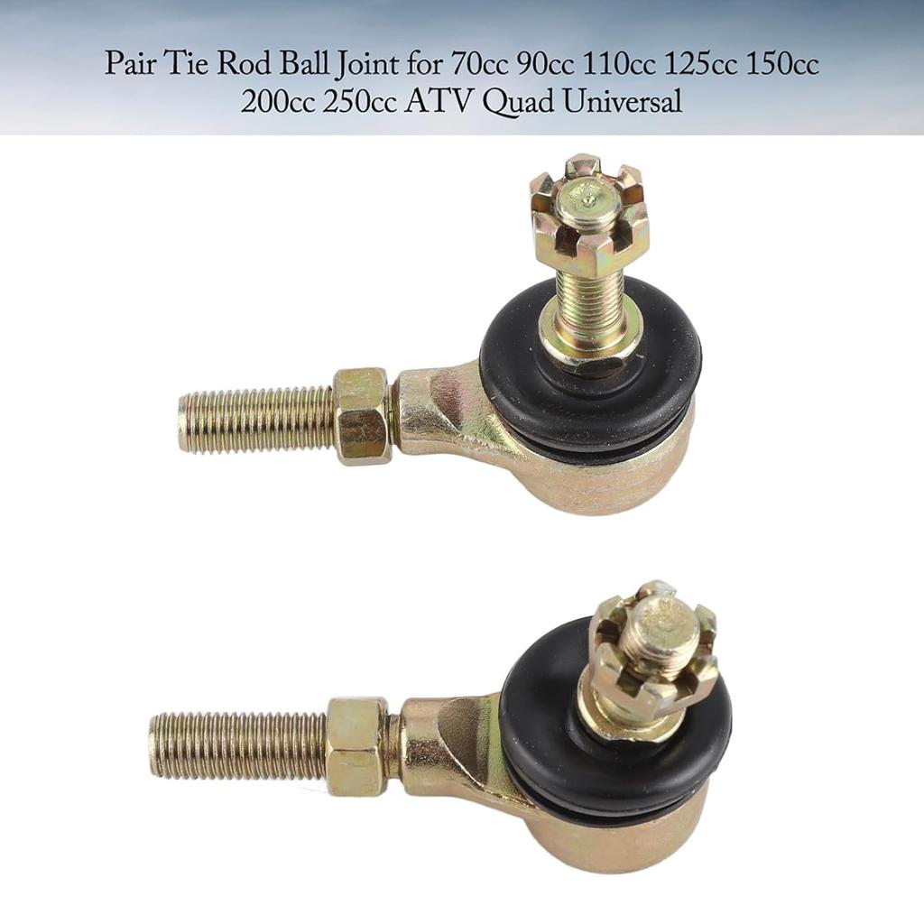 Universal Pair of Tie Rod Ball Joints for and ATV Quad
