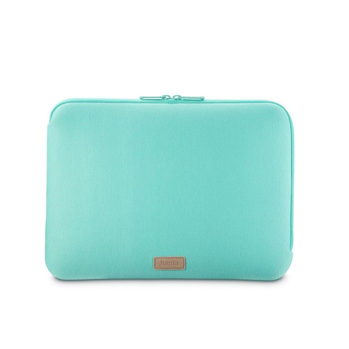 Housse d'ordin. Port. "Jersey", de 40 - 41 cm (15,6" - 16,2"), turqu.