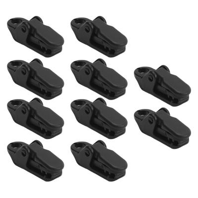 10 stuks Tent Zeilklem Plastic Krokodillenbek Tent Luifel Klem voor Buiten Kamperen Luifel