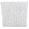 White 3D Spiral Filter Media Pad 20 x 20 x 1.6 in for Koi Pond Aquarium