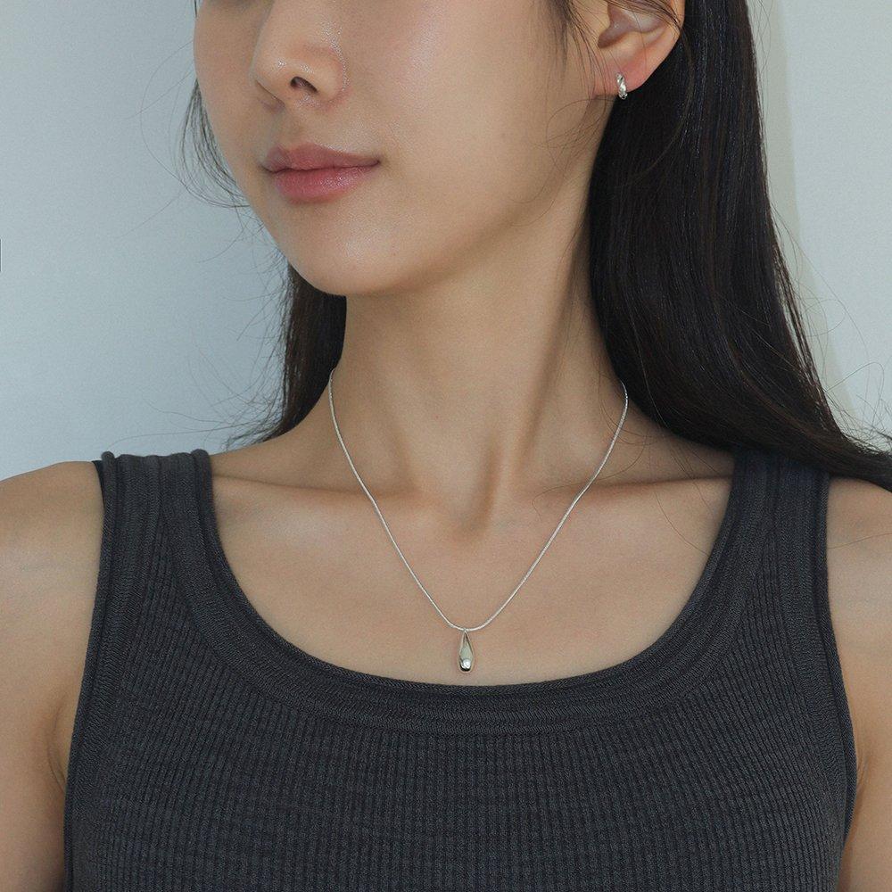 14K Gold-Filled Silver Small Roller One-Touch Earrings