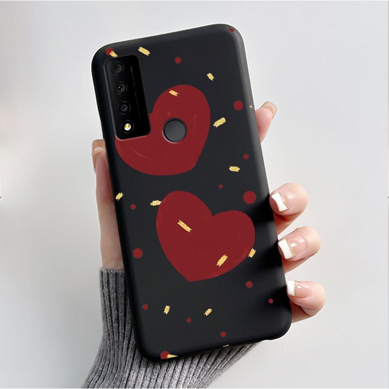 Case For TCL 30V 5G T781S Fundas TCL 30 XL T701DL Capa Soft Silicone Black Shell TCL 30 XE 5G Cover Cute Printing Pattern Casing