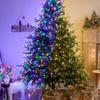 Impermeable Flexible LED Bronze Wire String Radiances For Christmas Tree Decoration Inside Multiple Manner