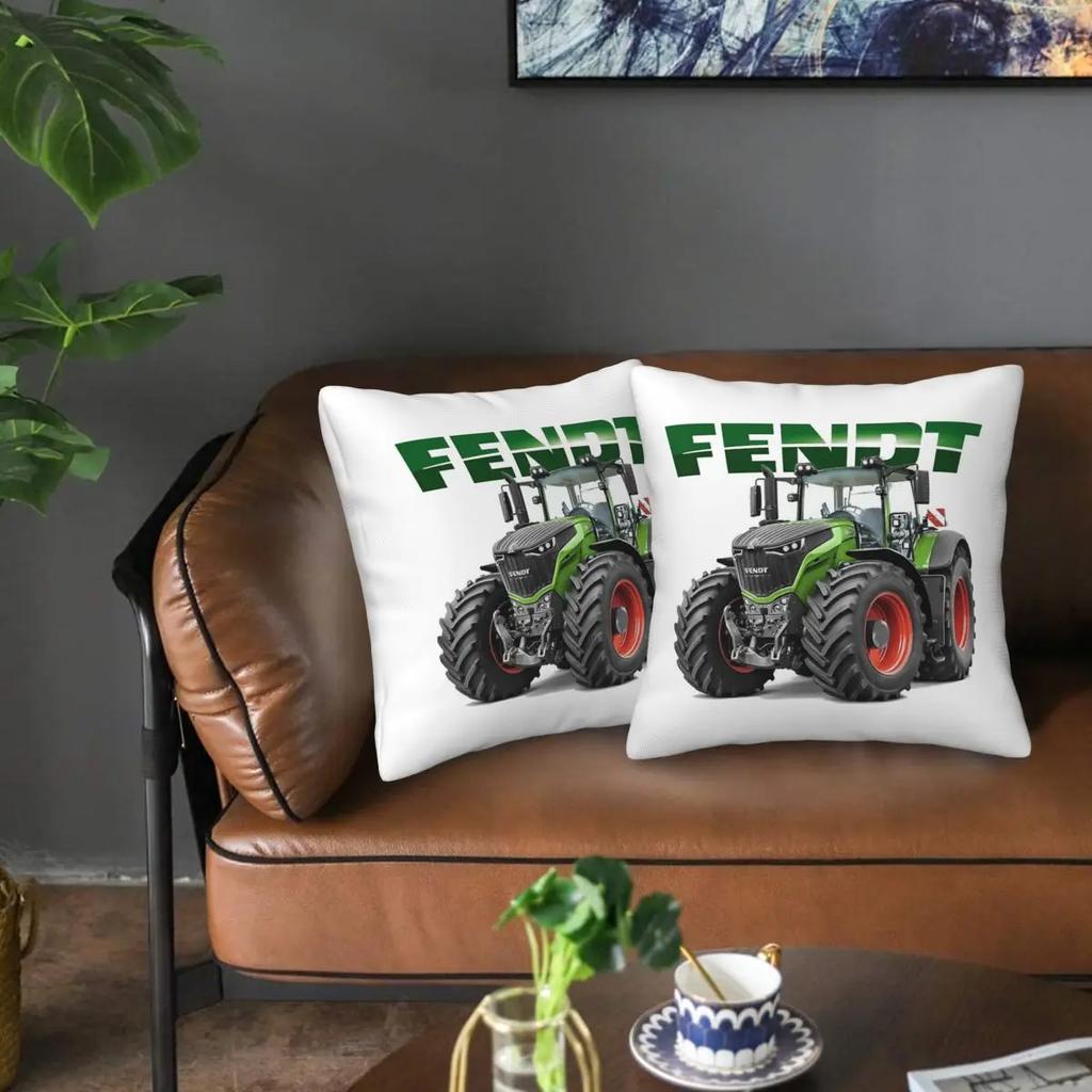 Fendt German Tractors 2 Pcs Square Pillowcase Pillow Cover Cushion Zip Decorative Comfort Throw Pillow For Home Bedroom