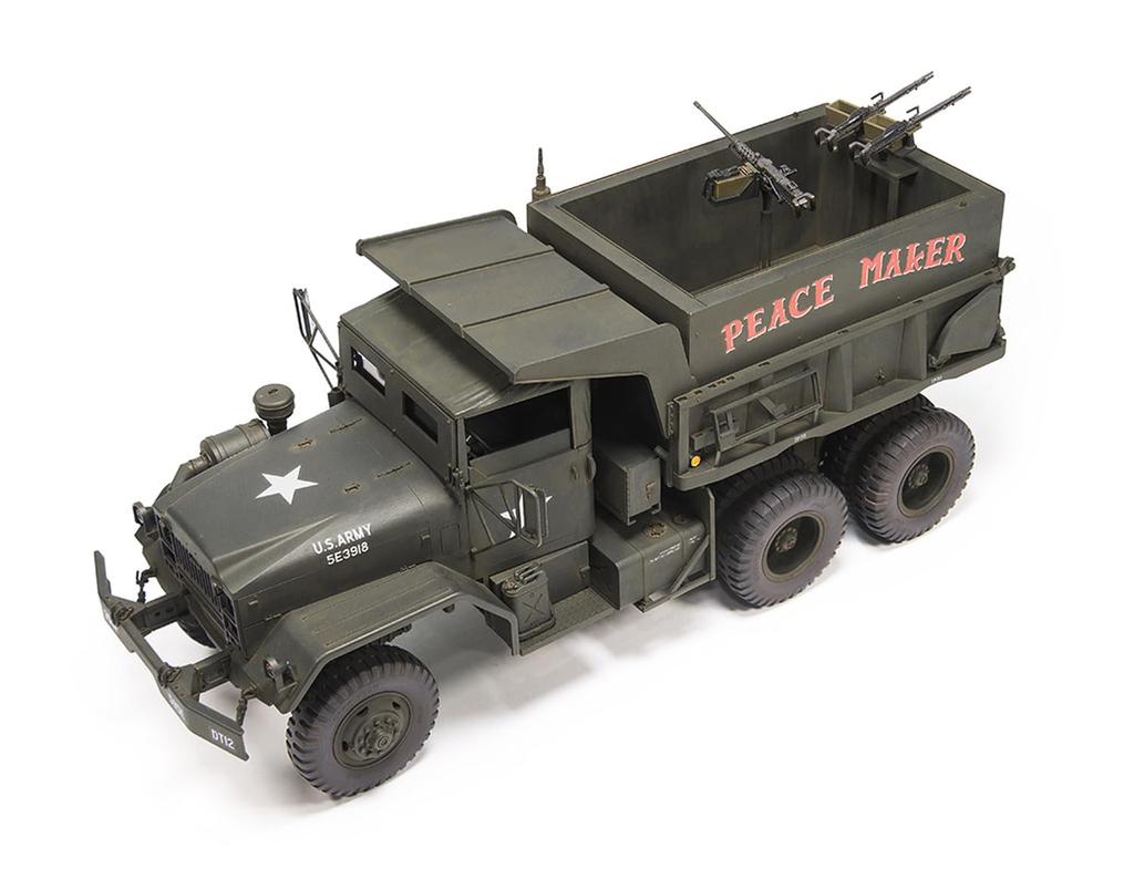 AFV Club 1/35 M51A2 5t Dump Gun Truck Plastic Model FV35351 (Military Vehicle)