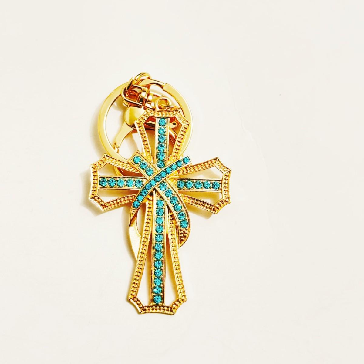 Металлическая модная брелок-подвеска для сумки со стразами