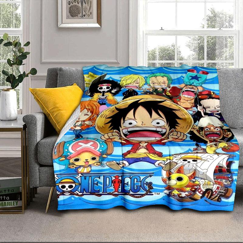 Adventure On The High Seas pirate Blanket Flannel Blanket for bed, sofa, Camping, Hiking, Picnic Essentials, gift for family Fan gifts