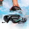 Adults Swim Goggles Clear Lens Large Frame Men Women No Leakage Anti-Fog UV