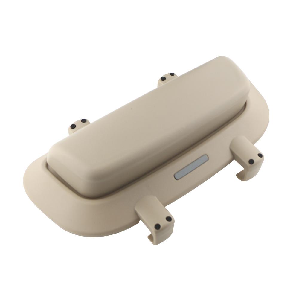 Car Glasses Box Portable Press Switch Sunglasses Holder Support Driver Goggle Case Car Sun Visor Eyeglasses Storage Box