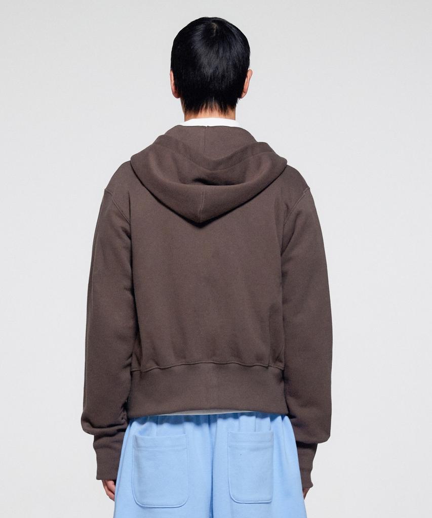 Era Unisex Era Heavy Hooded Zip-Up - Brown