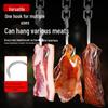 Solide Verdickte Fleischerhaken zum Aufhängen für Schweinefleisch, Rindfleisch, Hammelfleisch und Speck