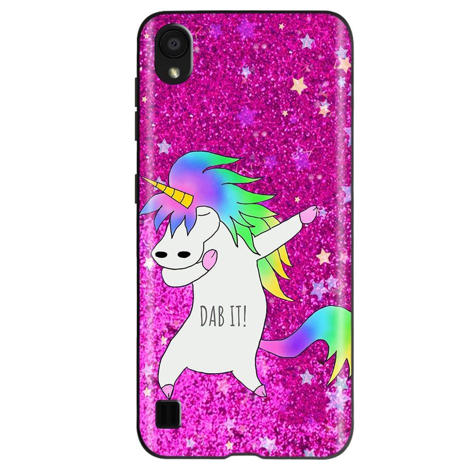 Fashion Cool Painted Case For ZTE Blade A5 2019 Soft SIlicone TPU Black Shockproof Bumper For ZTE A5 (2019) BladeA5 A 5 Funda