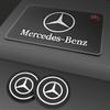 Car Coasters Water Cup Slots Non-Slip Mat For Mercedes Benz AMG G350 G500 G63 S680 GLS600 Anti-skid Coaster Interior Accessories