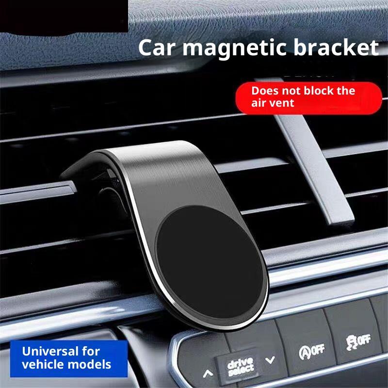 Magnetic Car Phone Holder Stand Air Vent Clip Car Mobile Mount Bracket Cellphone Gps Support In Car
