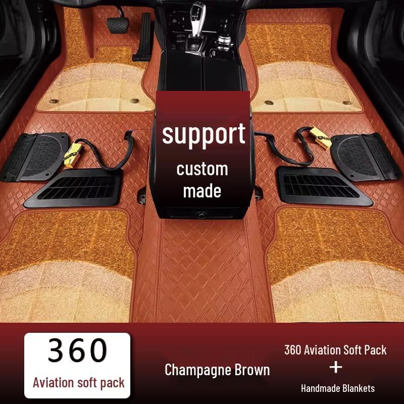 Compatible Floor Mats for Leapmotor C11 (2021-2026) & C10 Models, Fully Enclosed Design