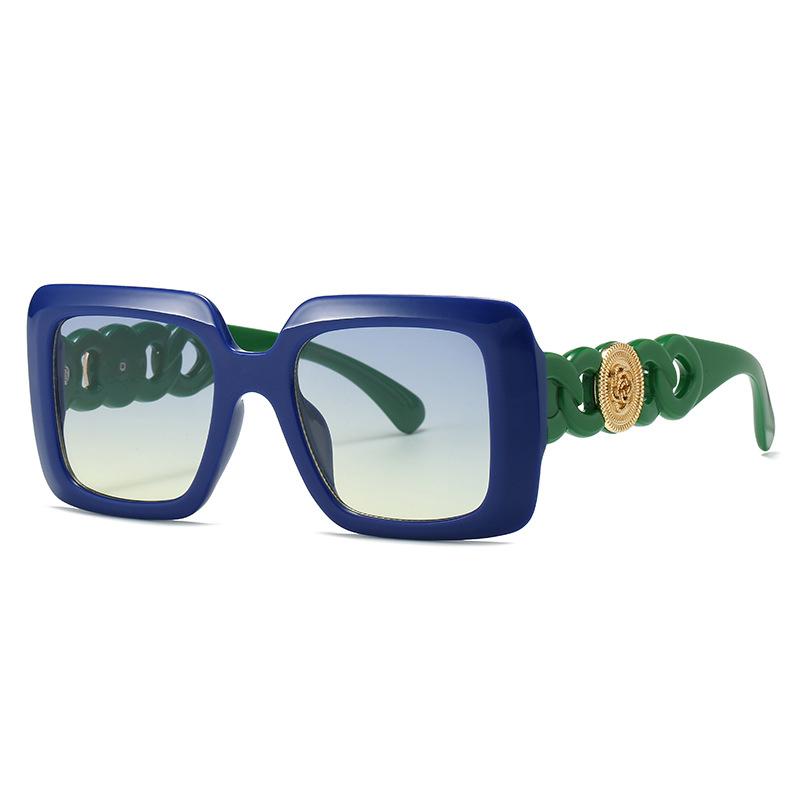 Vintage Fashion Square Big Frame Sunglasses Women Men Luxury Brand Designer Oversized Sun Glasses For Female Travel Eyewear