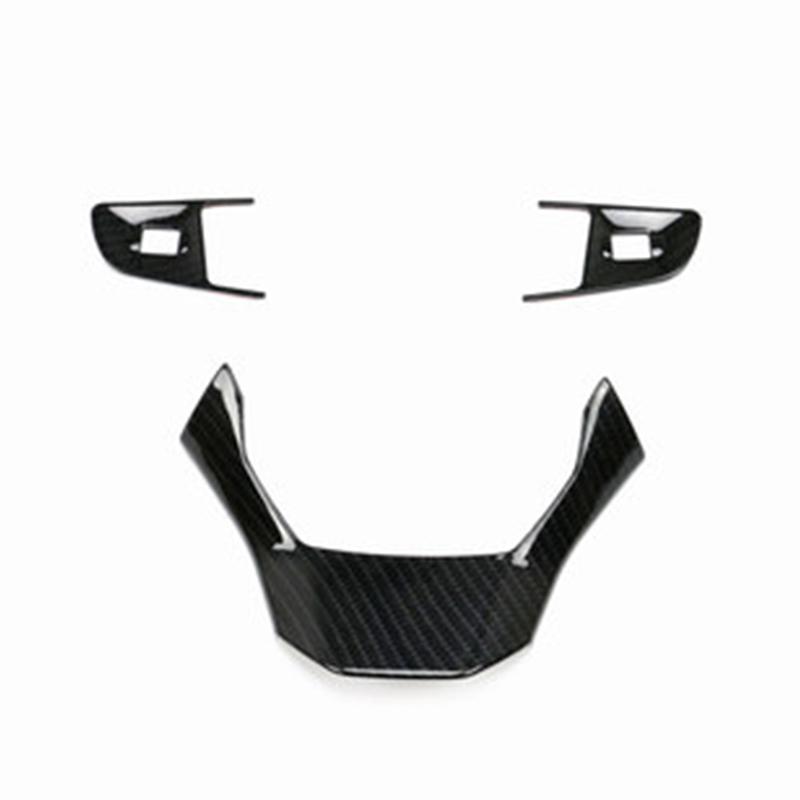 My Good Car Innere dekorative Chrom-Lenkradabdeckung, Zierleiste mit Pailletten, Dekoration für Peugeot 408