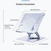 Tablets Holder Stand 360 Degree Rotatable Portable Foldable Desktop Bracket Support For Tablets Laptop Desktop Holder