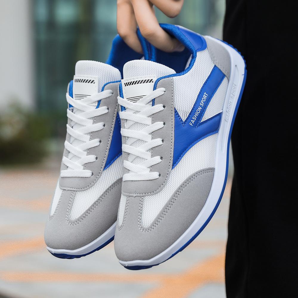 Trend men's mesh breathable sneakers, light and comfortable mesh shoes, fashionable and casual design multi-color trend