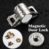Magnetický Dveřní Zámek Nábytkové Kování Silné Magnety pro Dveře Skříněk Zarážky Super Výkonný Skříňový Neodymový Magnetický Západkový Zámek