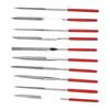 10Pcs Needle File Set Hardened Sturdy   Comfortable Handle Convenient Jewelry Files