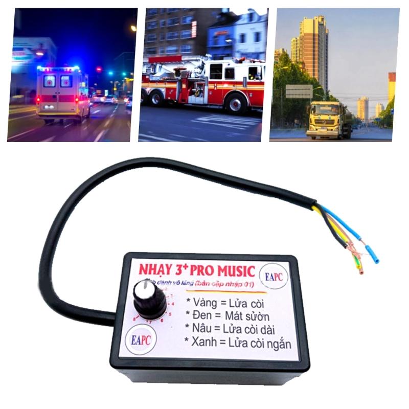 Horn Music Controller Car Electric Speaker Sound Control Unit Suitable for Truck Marine Boat Different Driving Scenarios
