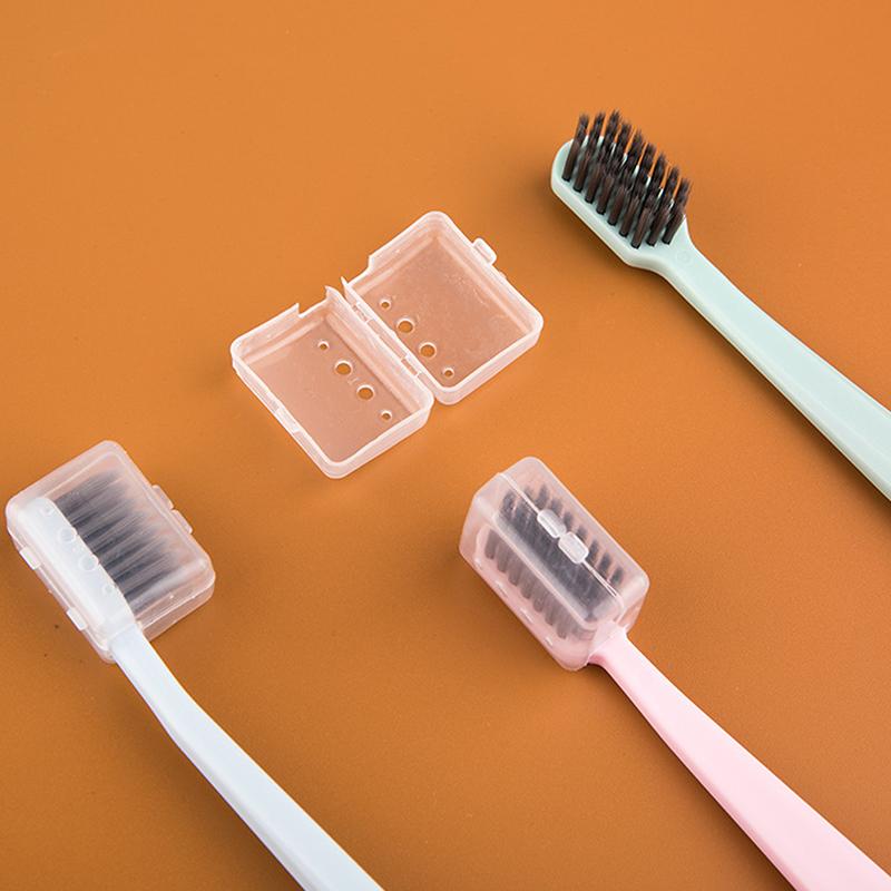 

10 шт. Чохли для зубної щітки Чохол Кепка Портативний Подорож Похід Кемпінг Щітка Захист Зберігання Органайзер Товари для ванної кімнати