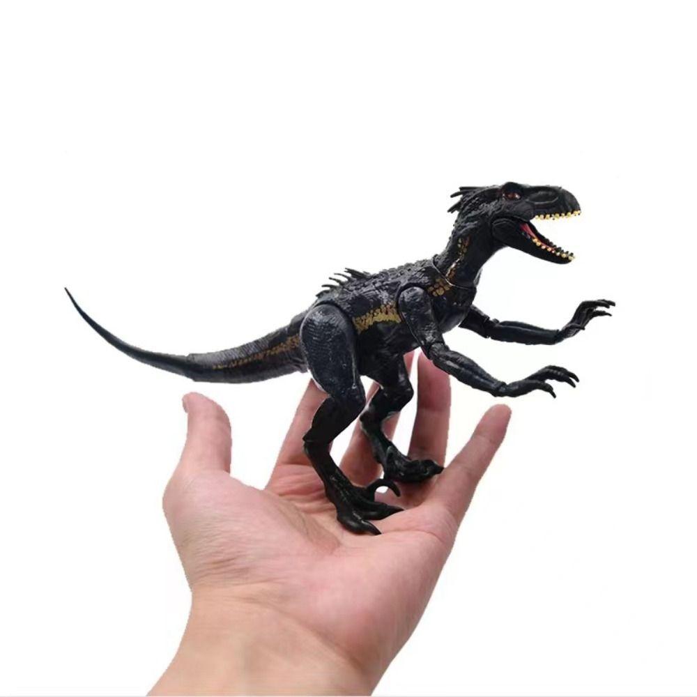 Jurassic World Indominus Animal Model Plastic Tyrannus Raptor Action Figures  Family Games