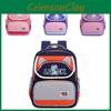 Durable School Backpack For Kids With Letter Pattern And Curved Shoulder Straps