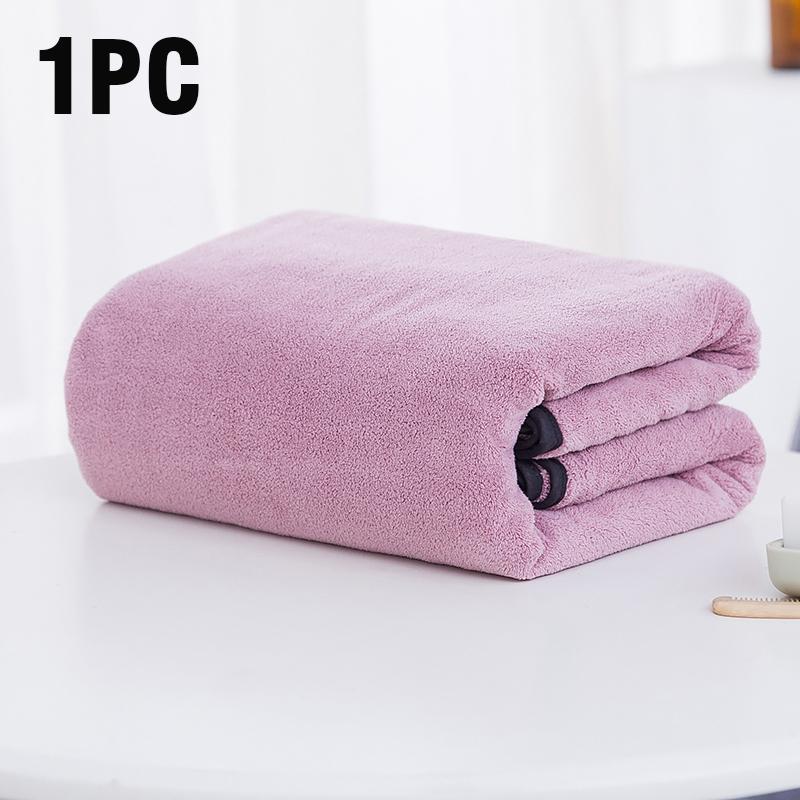 Multifunctional Large Thick Microfiber Bath Towel Quick-drying and Absorbent Beauty Salon Swimming Fitness Sports Towel