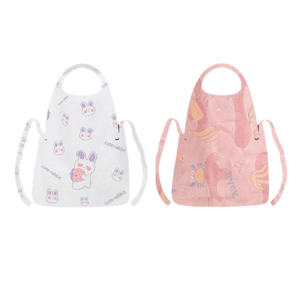 Anti Fouling Unisex Aprons Breathable Kitchen Apron Durable Disposable Non-woven Apron Kitchen